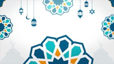 Islamic Ramadan background 4k 