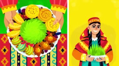 Nowruz Holiday Background 4k 