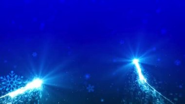 Noel Ağacı Işıklı Açılış 4K 