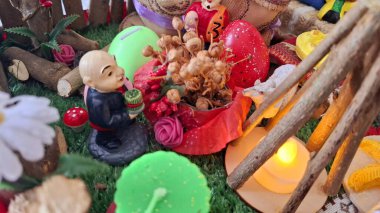 Nowruz Noel tebrik kartı. Novruz bayram arkaplanı