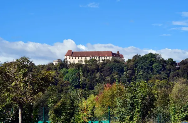 Австрия Замок Сегеж Лейбницей Штирии — стоковое фото