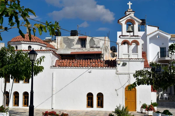 Ierapatra Crete Greece Orthodox Church Afentis Christos Europe Southernmost City — Stock Photo, Image