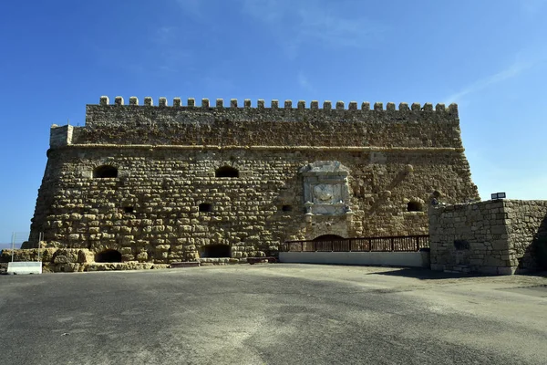 Iraklio Greece October 2022 Capital Crete Island Old Venetian Fortress — Stock Photo, Image