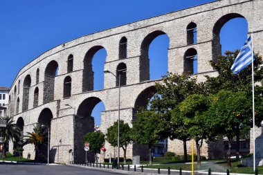 Yunanistan, Bizans su kemeri Kamares, Kavala 'da 16. yüzyılda inşa edildi