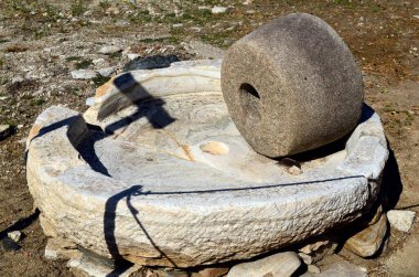 Yunanistan, athos Yarımadası, için zeytin yağı fabrikası