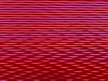 Kırmızı desenli plastik panelin arka planı 