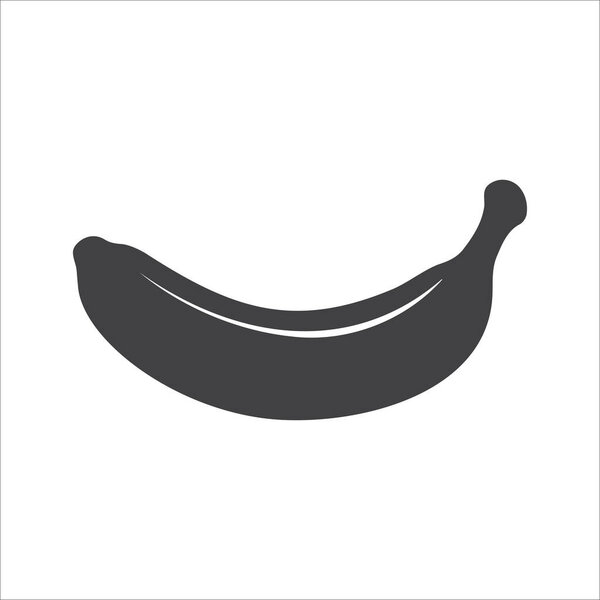 Banana icon vector. Banana fruit icon isolated on white background. Banana icon in trendy flat style vector. Vector illustration