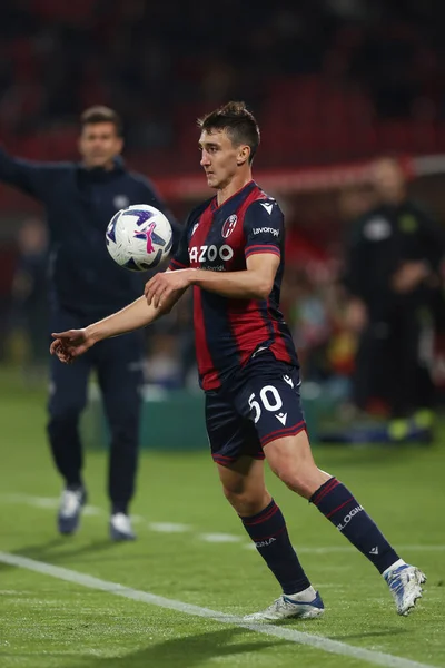 Bologna FC takımından Andrea Cambiaso İtalya 'nın Monza şehrindeki U-Power Stadyumu' nda oynanan AC Monza ile Bologna FC maçında, 31 Ekim 2022 - Fotoğraf: Francesco Scaccianoc