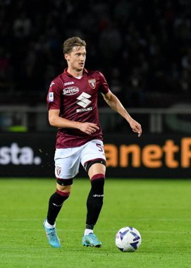 Torino FC 'den Aleksej Miranchuk, 30 Ekim 2022' de İtalya 'nın Torin kentinde oynanan Stadio Olimpico Grande Torino' da Torino FC ile oynanan 2022 / 23 karşılaşmasında görev başında: Phs Agency / PHS / LiveMedi