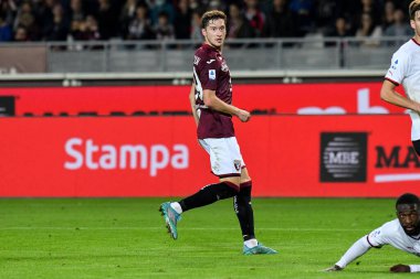 Torino FC 'den Aleksej Miranchuk, 30 Ekim 2022' de İtalya 'nın Torin kentinde oynanan Stadio Olimpico Grande Torino' da Torino FC ile oynanan 2022 / 23 karşılaşmasında görev başında: Phs Agency / PHS / LiveMedi