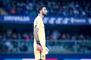 Roma 'nın Rui Pedro dos Santos Patricio portresi İtalyan futbolu Serie A maçında Hellas Verona FC - AS Roma maçında, İtalya' nın Verona kentindeki Marcantonio Bentegodi stadyumunda, 31 Ekim 2022 - Fotoğraf: Ettore Griffon