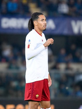 Roma 'nın Chris Smalling portresi İtalyan futbolu Serie A maçında Hellas Verona FC - AS Roma maçında Verona, İtalya' daki Marcantonio Bentegodi stadyumunda, 31 Ekim 2022 - Fotoğraf: Ettore Griffon