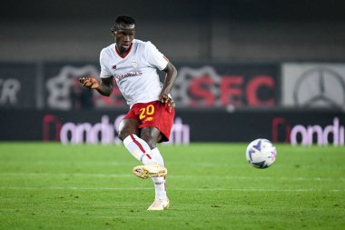 Roma 'nın Mady Camara portresi İtalyan futbolu Serie A maçı sırasında İtalya' nın Verona kentindeki Marcantonio Bentegodi stadyumunda Hellas Verona FC ile AS Roma maçında, 31 Ekim 2022 - Fotoğraf: Ettore Griffon