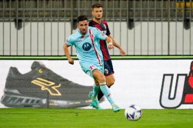 Gianluca Caprari (İtalyan futbol takımı Serie A maçında AC Monza ile Bologna FC maçı, Monza, İtalya 'da U-Power Stadyumu, 31 Ekim 2022 - Fotoğraf: Luca Rossin