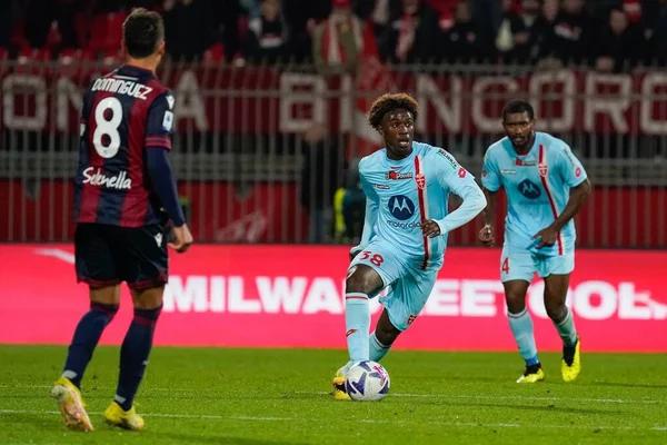 Warren Bondo (AC Monza) İtalya 'nın Monza şehrindeki U-Power Stadyumu' nda AC Monza ile Bologna FC maçında, 31 Ekim 2022 - Fotoğraf: Luca Rossin