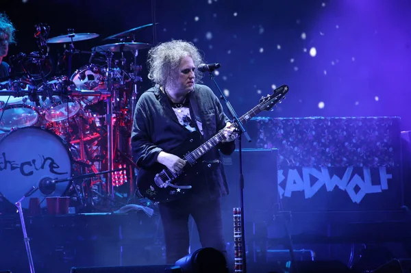 stock image British band The Cure with the front man Robert Smith during their performance at Unipol Arena in Casalecchio (Bologna), Italy, October 31, 2022 - Credit: Michele Nucci/LiveMedi