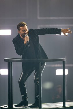 İtalyan şarkıcı Cesare Cremoni 'nin Roma' daki Palalottomatica 'da verdiği konser 01.11.2022 - Fotoğraf: Claudio Enea / SportReporter / LiveMedi