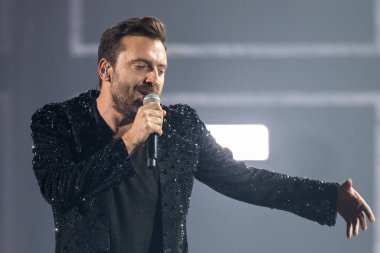 İtalyan şarkıcı Cesare Cremoni 'nin Roma' daki Palalottomatica 'da verdiği konser 01.11.2022 - Fotoğraf: Claudio Enea / SportReporter / LiveMedi