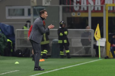 Matthias Jaissle FC Red Bull Salzburgjres koçu UEFA Şampiyonlar Ligi 2022 / 23 Grup Sahnesi - Grup E futbol maçı AC Milan ile FC Red Bull Salzburg arasında 2 Kasım 2022 tarihinde Giuseppe Meazza Stadyumu, Milan, İtalya - Fotoğraf: F: F