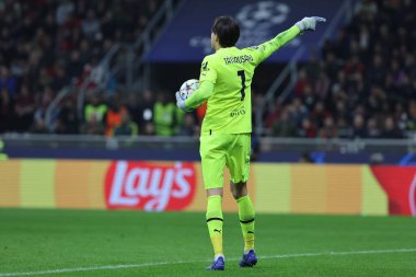 AC Milan 'dan Siprian Tatarusanu, UEFA Şampiyonlar Ligi 2022 / 23 Grup Sahnesi - Grup E futbol karşılaşması sırasında Giuseppe Meazza Stadyumu, İtalya' da AC Milan ve FC Red Bull Salzburg arasında 2 Kasım 2022 'de gerçekleştirildi - Fotoğraf: Fabrizio Carabelli / Liv