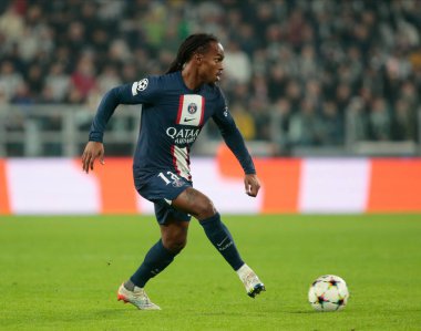 UEFA Şampiyonlar Ligi H Grubu sırasında Paris Saint-Germain FC takımından Renato Sanches, 2 Kasım 2022 tarihinde İtalya 'nın Allianz Stadyumu' nda Juventus Fc ve Paris Saint Germain arasında oynanan futbol karşılaşması. Fotoğraf: Nderim Kaceli - Fotoğraf: Nderim Kaceli / LiveMedi