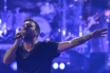 Cesare Cemonini 2 Kasım 2022 'de İtalya' nın başkenti Roma 'daki Palazzo dello Sport' ta yapılan Cremonini 2022 Turu sırasında. - Fotoğraf: Domenico Cippitelli / LiveMedi