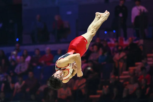 Doi Ryosuke Jap Floor Gymnastics Artistic Gymnastics World Championships Mens — 스톡 사진