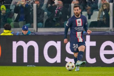 Lionel Messi (Paris Saint Germain FC) UEFA Şampiyonlar Ligi maçında Juventus FC, Paris Saint-Germain FC 'ye karşı Torino, İtalya' daki Allianz Stadyumu 'nda, 2 Kasım 2022 - Fotoğraf: Luca Rossin