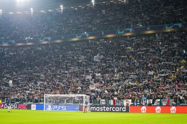 UEFA Şampiyonlar Ligi futbol maçı sırasında Juventus FC, Paris Saint-Germain FC 'ye karşı Torino, İtalya' daki Allianz Stadyumu 'nda, 2 Kasım 2022 - Fotoğraf: Luca Rossin
