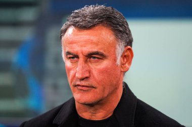 UEFA Şampiyonlar Ligi futbol karşılaşmasında teknik direktör Christophe Galtier (Paris Saint Germain FC), İtalya 'nın Torino kentindeki Allianz Stadyumu' nda oynanan Juventus FC-Paris Saint-Germain FC maçında, 2 Kasım 2022 - Fotoğraf: Luca Rossin