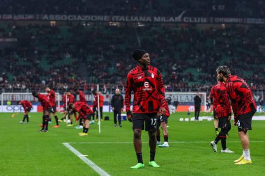 AC Milan 'dan Rafael Leao UEFA Şampiyonlar Ligi 2022 / 23 Grup Sahnesi - Grup E futbol maçı AC Milan ile FC Red Bull Salzburg arasında Giuseppe Meazza Stadyumu, Milan' da 2 Kasım 2022 - Fotoğraf: Fabrizio Carabelli / LiveMedi