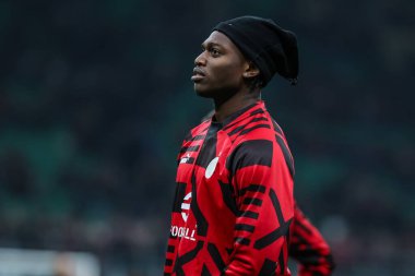 AC Milan 'dan Rafael Leao, UEFA Şampiyonlar Ligi 2022 / 23 Grup Sahnesi - Grup E futbol karşılaşmasında Giuseppe Meazza Stadyumu' nda AC Milan ile FC Red Bull Salzburg arasında 2 Kasım 2022 tarihinde görülüyor - Fotoğraf: Fabrizio Carabelli / LiveMedi