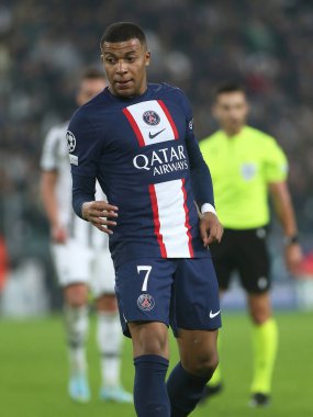 Kylian Mbappe (Paris Saint-Germain) UEFA Şampiyonlar Ligi maçında Juventus FC, Paris Saint-Germain FC 'ye karşı Torino, İtalya' daki Allianz Stadyumu 'nda, Kasım 02, 2022 - Fotoğraf: Claudio Benedett