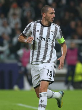 Leonardo Bonucci (Juventus FC) UEFA Şampiyonlar Ligi maçında Juventus FC, Paris Saint-Germain FC 'ye karşı Torino, İtalya' daki Allianz Stadyumu 'nda, Kasım 02, 2022 - Fotoğraf: Claudio Benedett