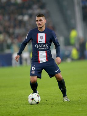 Marco Verratti (Paris Saint-Germain) UEFA Şampiyonlar Ligi maçında Juventus FC, Paris Saint-Germain FC 'ye karşı Torino, İtalya' daki Allianz Stadyumu, 02 Kasım 2022 - Fotoğraf: Claudio Benedett