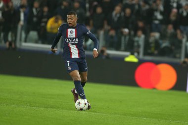 Kylian Mbappe (Paris Saint-Germain) UEFA Şampiyonlar Ligi maçında Juventus FC, Paris Saint-Germain FC 'ye karşı Torino, İtalya' daki Allianz Stadyumu 'nda, Kasım 02, 2022 - Fotoğraf: Claudio Benedett