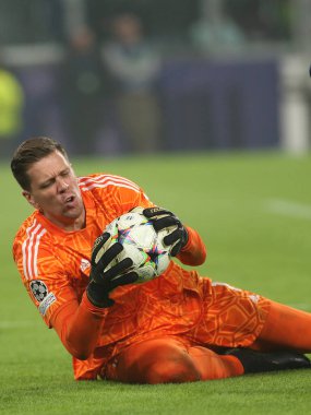 Wojciech Szczesny (Juventus FC), UEFA Şampiyonlar Ligi futbol maçı kalecisi Juventus FC, Paris Saint-Germain FC 'ye karşı Torino, İtalya' daki Allianz Stadyumu, 02 Kasım 2022 - Fotoğraf: Claudio Benedett