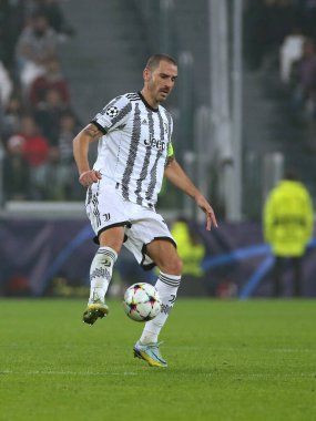 Leonardo Bonucci (Juventus FC) UEFA Şampiyonlar Ligi maçında Juventus FC, Paris Saint-Germain FC 'ye karşı Torino, İtalya' daki Allianz Stadyumu 'nda, Kasım 02, 2022 - Fotoğraf: Claudio Benedett