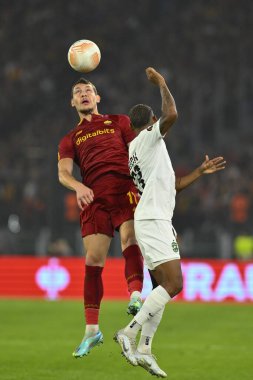 A.S. Roma 'dan Andrea Belotti, 3 Kasım 2022' de İtalya 'nın Roma kentinde Olimpico Stadyumu' nda oynanan A.S. Roma ve PFC Ludogorets arasındaki UEFA Avrupa Ligi C Grubu karşılaşmasının altıncı gününde. - Fotoğraf: Domenico Cippitelli / LiveMedi