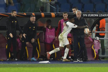 3 Kasım 2022 'de İtalya' nın Roma kentinde Olimpico Stadyumu 'nda oynanan A.S. Roma ve PFC Ludogorets arasındaki UEFA Avrupa Ligi C Grubunun altıncı gününde A.S. Roma takımından Jose Mourinho. - Fotoğraf: Domenico Cippitelli / LiveMedi