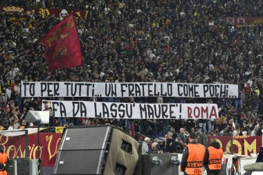 UEFA Avrupa Ligi C Grubu 'nun A.S. Roma ve PFC Ludogorets 1945 arasındaki altıncı gününde Roma taraftarları 3 Kasım 2022' de İtalya 'nın Roma kentinde Olimpico Stadyumu' nda karşılaşacaklar. - Fotoğraf: Domenico Cippitelli / LiveMedi
