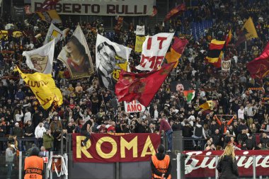 UEFA Avrupa Ligi C Grubu 'nun A.S. Roma ve PFC Ludogorets 1945 arasındaki altıncı gününde Roma taraftarları 3 Kasım 2022' de İtalya 'nın Roma kentinde Olimpico Stadyumu' nda karşılaşacaklar. - Fotoğraf: Domenico Cippitelli / LiveMedi