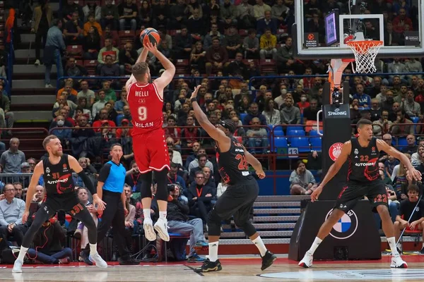 Nicolo Melli Ea7 Emporio Armani Olimpia Milano Basket Euroleague Championship — Stockfoto