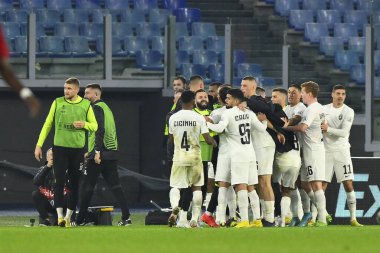 PFC Ludogorets üyesi Nonato, A.S. Roma ve PFC Ludogorets 1945 arasındaki UEFA Avrupa Ligi C Grubu 'nun altıncı gününde 3 Kasım 2022 tarihinde İtalya' nın Roma kentinde Olimpico Stadyumu 'nda oynanan karşılaşmada görülüyor. - Fotoğraf: Domenico Cippitelli / LiveMedi