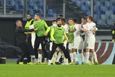 PFC Ludogorets üyesi Nonato, A.S. Roma ve PFC Ludogorets 1945 arasındaki UEFA Avrupa Ligi C Grubu 'nun altıncı gününde 3 Kasım 2022 tarihinde İtalya' nın Roma kentinde Olimpico Stadyumu 'nda oynanan karşılaşmada görülüyor. - Fotoğraf: Domenico Cippitelli / LiveMedi