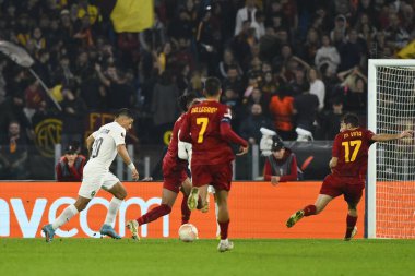 PFC Ludogorets 'ten Matias Tissera, A.S. Roma ve PFC Ludogorets 1945 arasındaki UEFA Avrupa Ligi C Grubu maçının altıncı gününde 3 Kasım 2022 tarihinde İtalya' nın Roma kentinde Olimpico Stadyumu 'nda oynanmıştır. - Fotoğraf: Domenico Cippitelli / LiveMedi