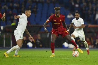 3 Kasım 2022 'de İtalya' nın Roma kentinde Olimpico Stadyumu 'nda oynanan A.S. Roma ve PFC Ludogorets arasındaki UEFA Avrupa Ligi C Grubu karşılaşmasının altıncı gününde A.S. Roma' dan Tammy Abraham. - Fotoğraf: Domenico Cippitelli / LiveMedi