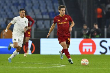 A.S. Roma 'dan Edoardo Bove, 3 Kasım 2022 tarihinde İtalya' nın Roma kentinde Olimpico Stadyumu 'nda oynanan A.S. Roma ve PFC Ludogorets arasındaki UEFA Avrupa Ligi C Grubu karşılaşmasının altıncı gününde. - Fotoğraf: Domenico Cippitelli / LiveMedi