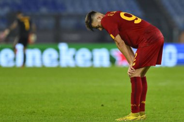 A.S. Roma 'dan Stephan El Shaarawy, UEFA Avrupa Ligi C Grubu' nun 1945 A.S. Roma ve PFC Ludogorets arasındaki altıncı gününde 3 Kasım 2022 'de İtalya' nın Roma kentinde Olimpico Stadyumu 'nda oynanacak. - Fotoğraf: Domenico Cippitelli / LiveMedi