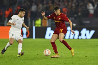 A.S. Roma 'dan Stephan El Shaarawy, UEFA Avrupa Ligi C Grubu' nun 1945 A.S. Roma ve PFC Ludogorets arasındaki altıncı gününde 3 Kasım 2022 'de İtalya' nın Roma kentinde Olimpico Stadyumu 'nda oynanacak. - Fotoğraf: Domenico Cippitelli / LiveMedi